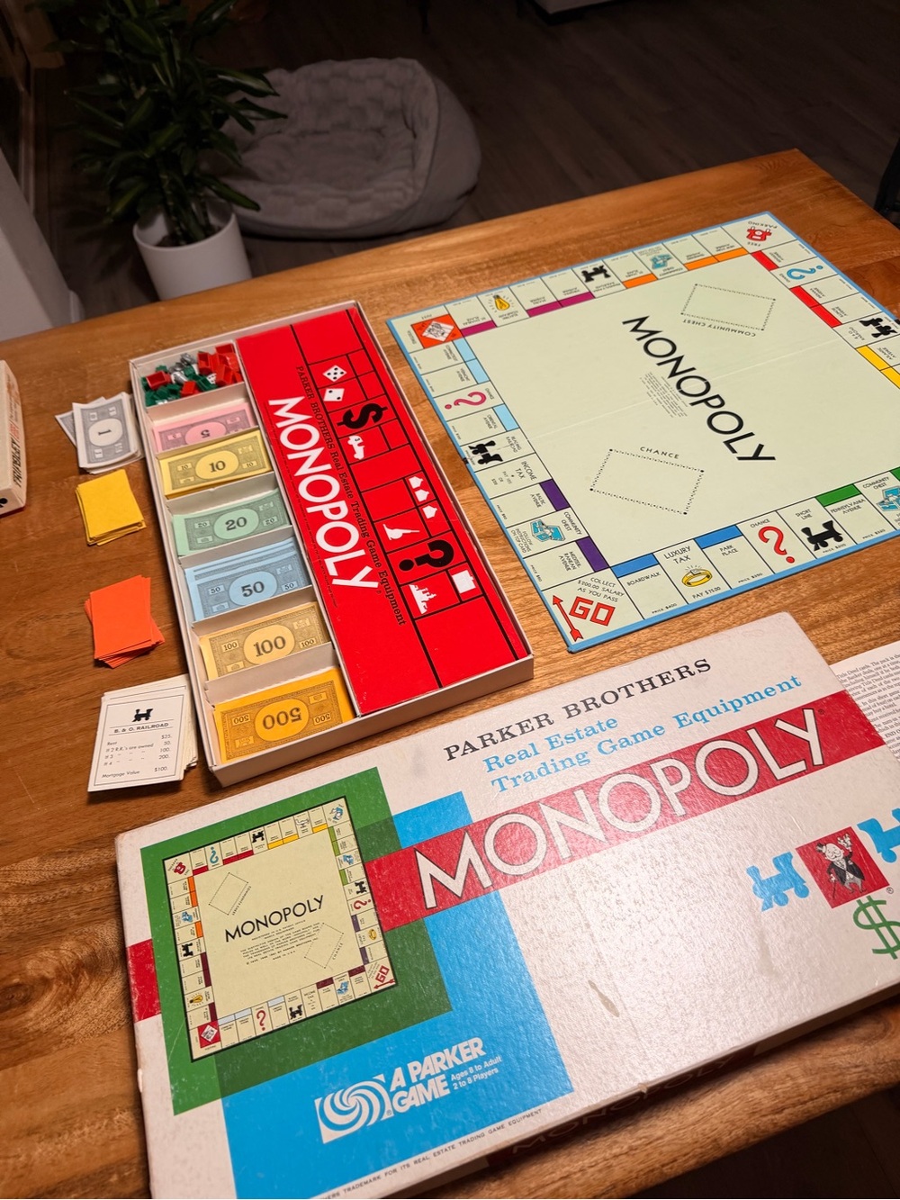 Vintage Monopoly Board Game